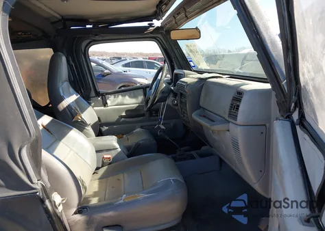 1998 Jeep Wrangler Sport из США, поврежденный, VIN 1J4FY19S4WP712132